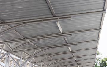 installing Bustatoun metal roofing